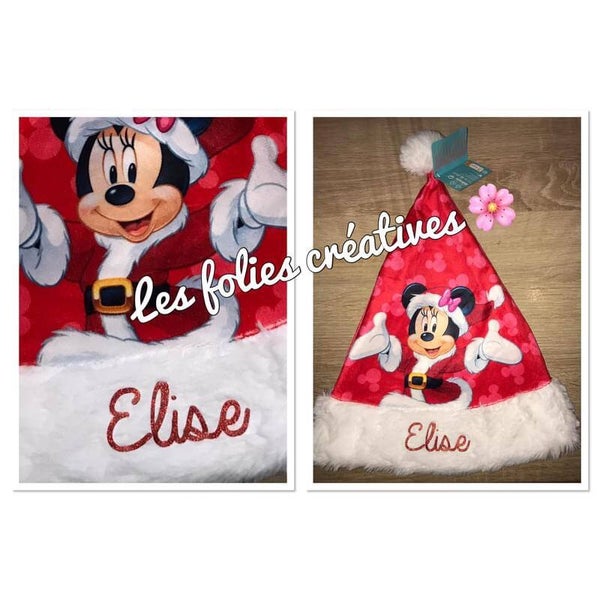 Bonnet de Noël Disney