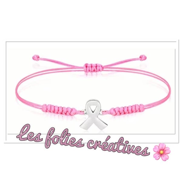 Bracelet Octobre rose