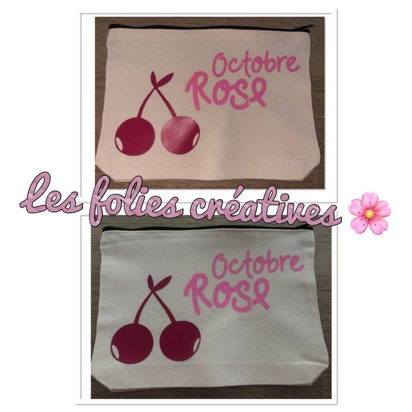 Grande trousse Octobre Rose