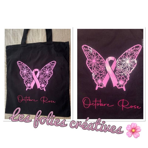 Tote bag Octobre rose