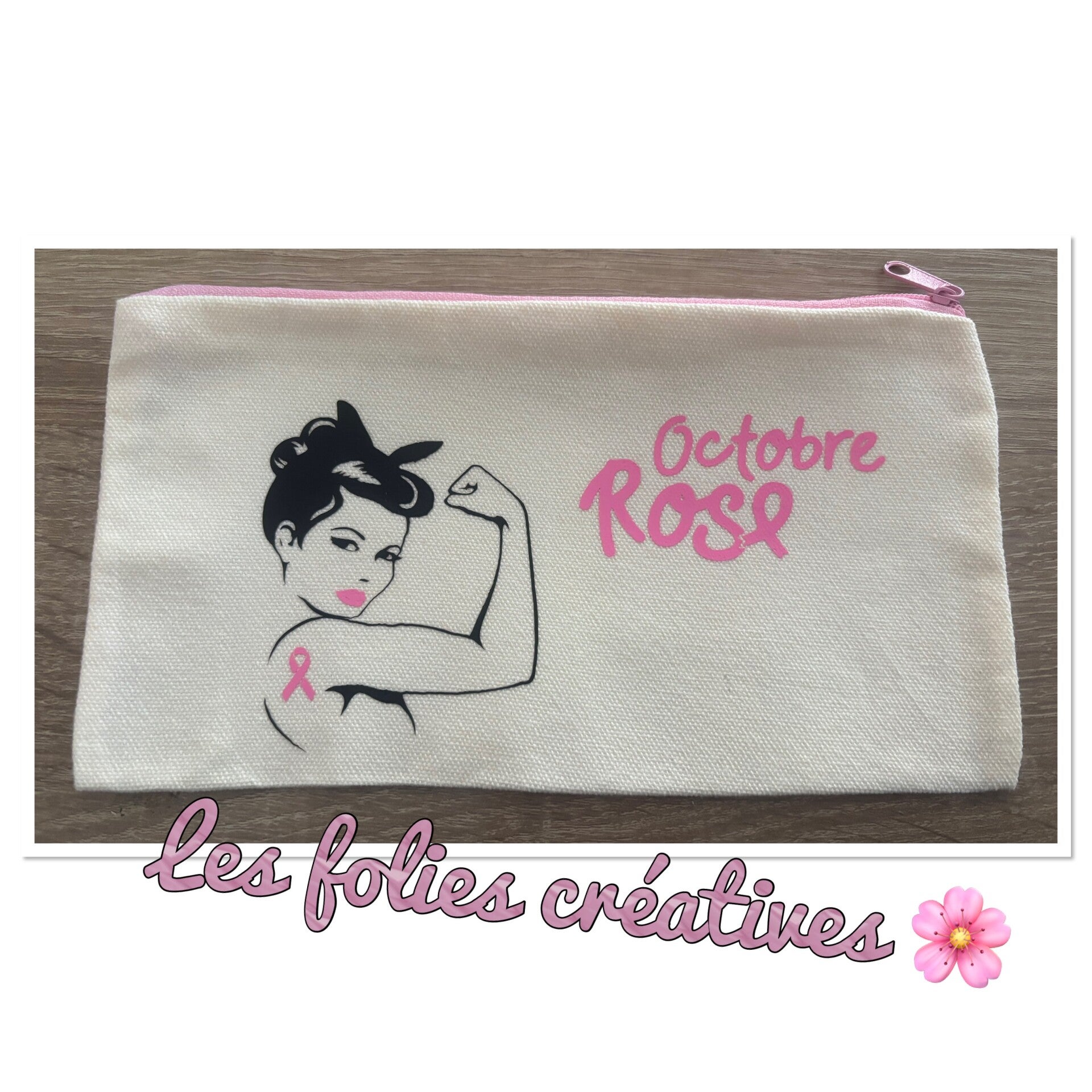 Petite trousse Octobre rose