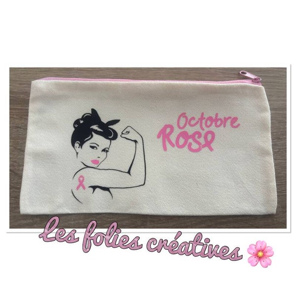 Petite trousse Octobre rose