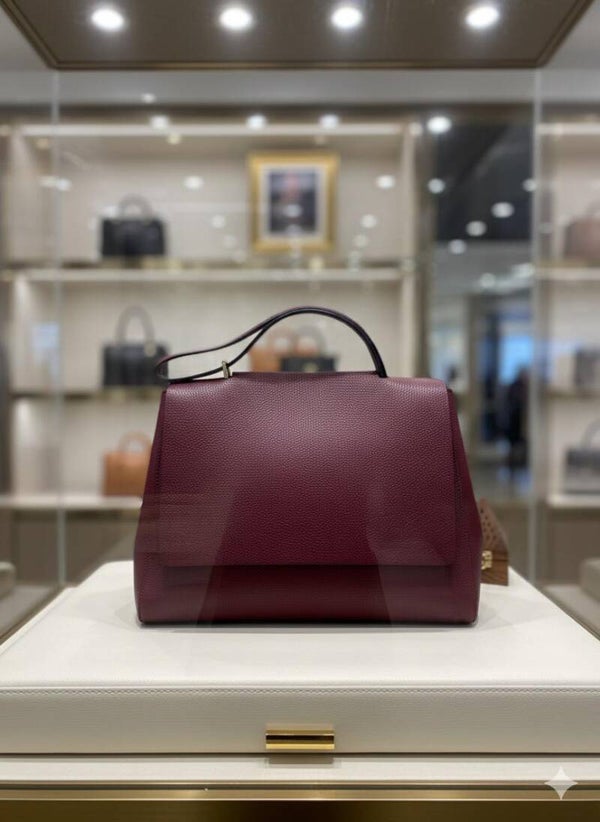 Borsa Giada Color Marrone Made in Italy in Pelle.