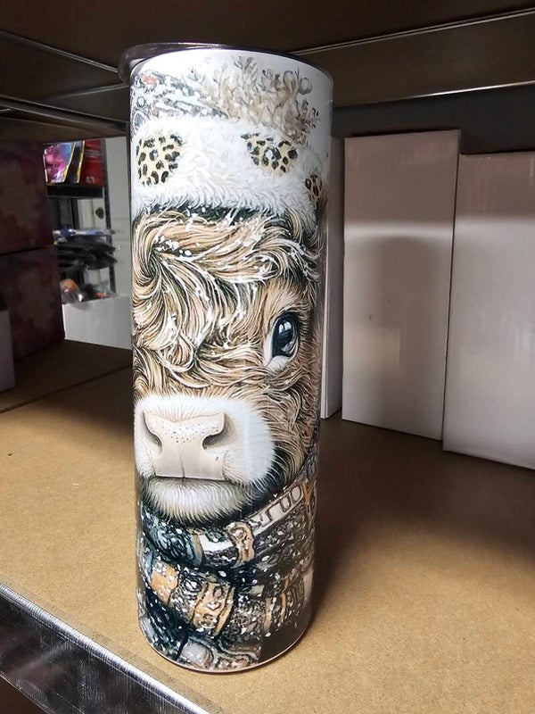 G-Termos vache avec paille 20oz