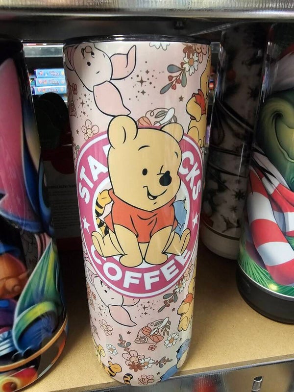 G-Termos winnie avec paille 20oz