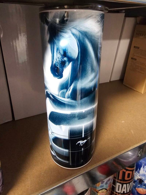 G-Termos mustang avec paille 20oz