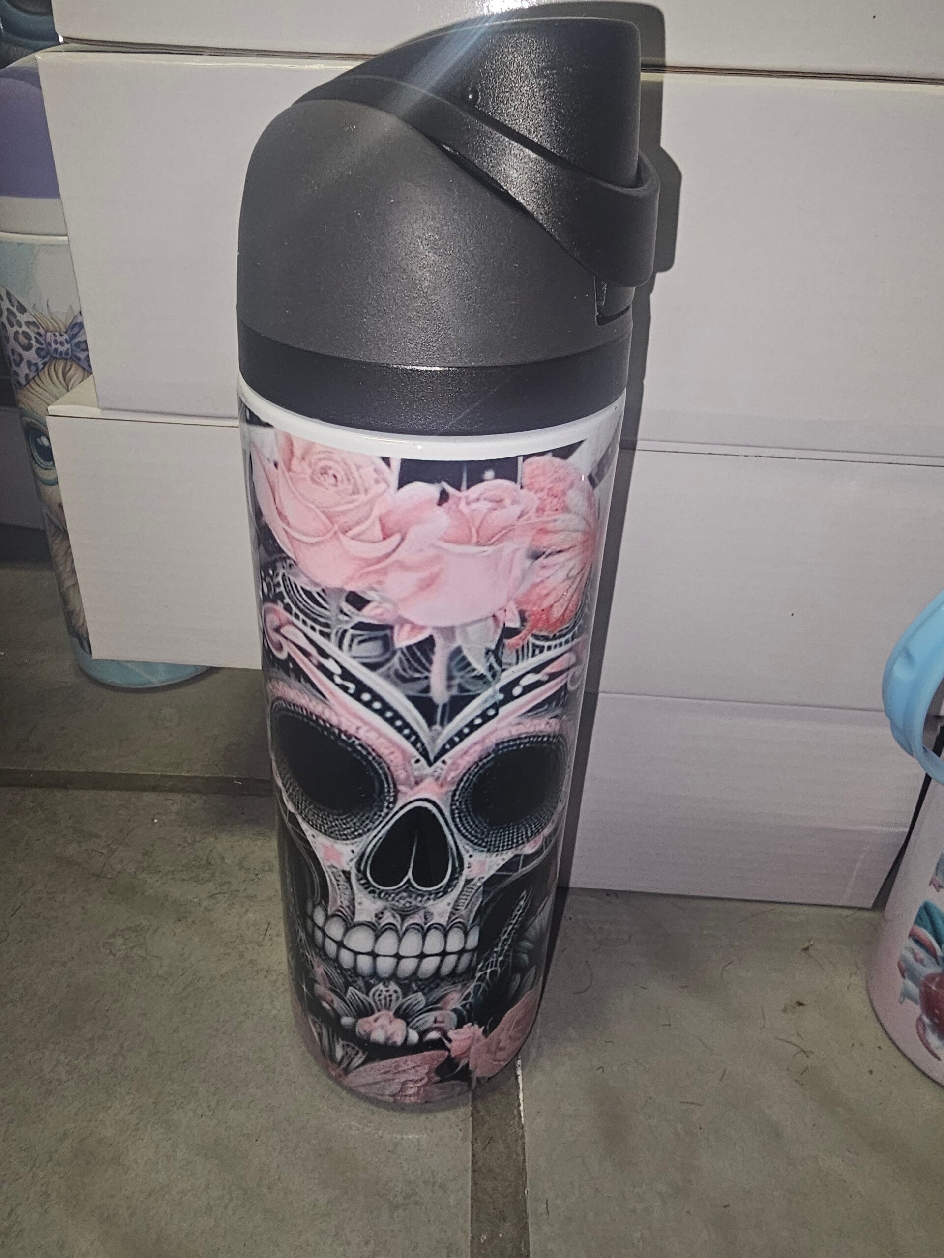 G-Owala termos tête de mort