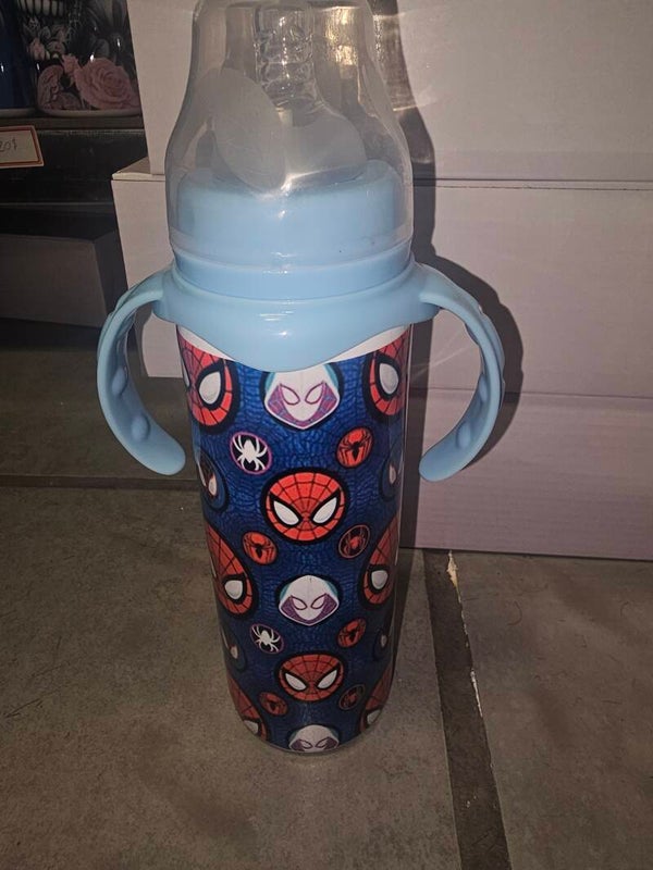 G-Biberon de bébé 0mois et plus anti colic spider man