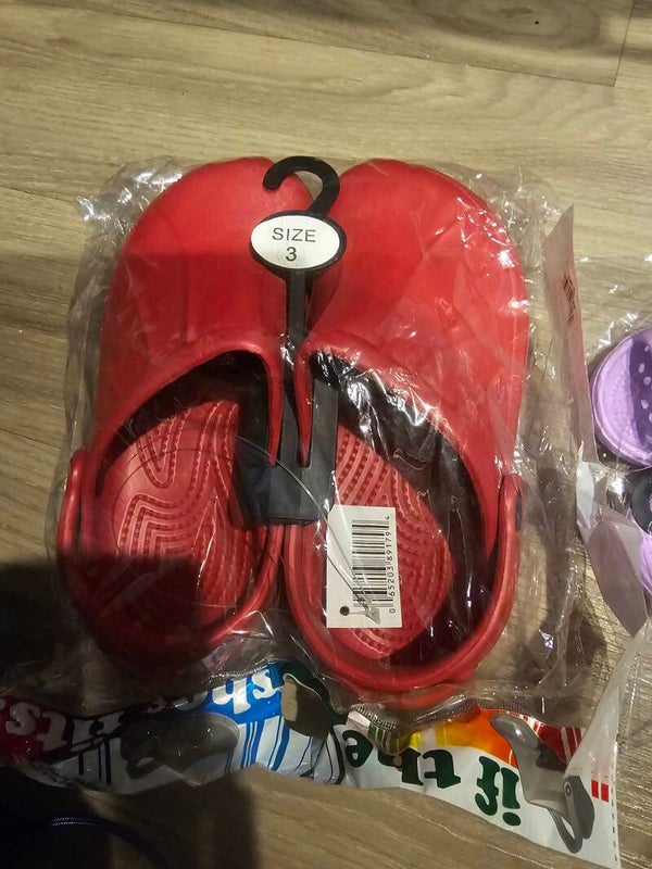 So-croc enfant grandeur 3 rouge
