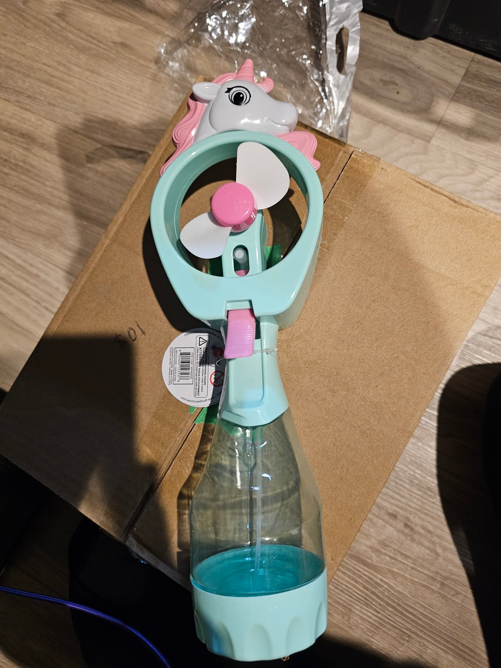 J- fan été et eau licorne
