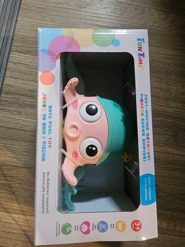 J-pieuvre pour le bain