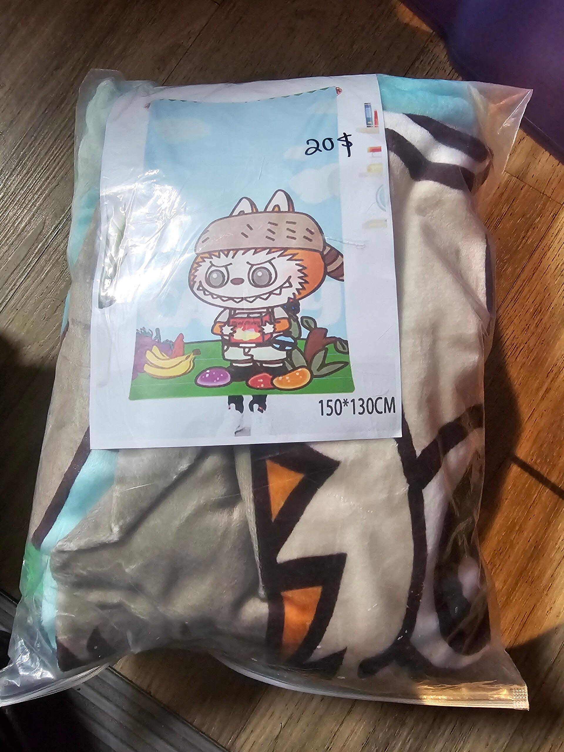 D- doudou labubu double epaise