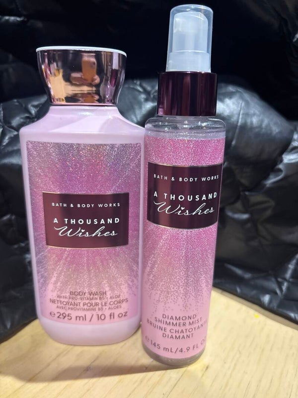 M- kit a thousand wishes bruine diamant et nettoyant pour le corp