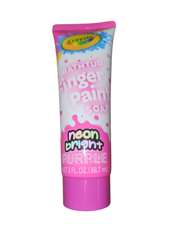 J-Peinture de bain enfant mauve