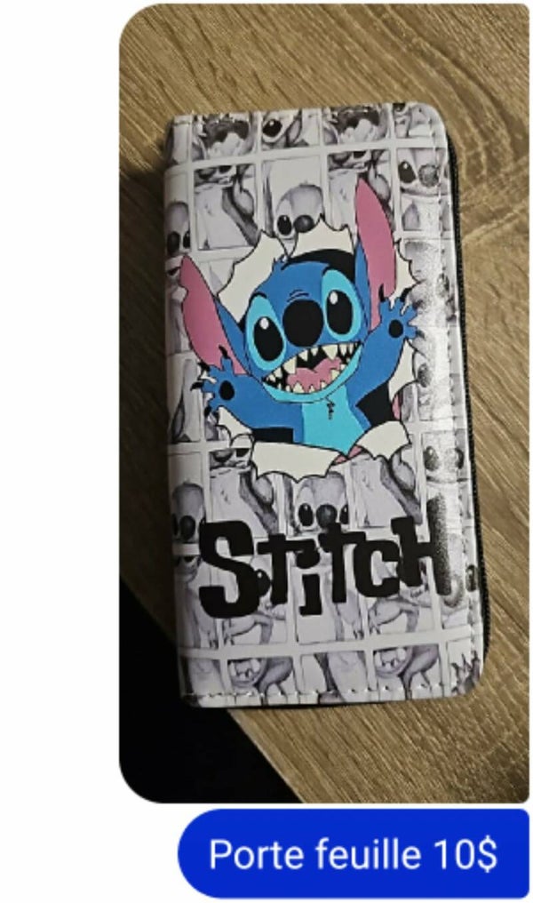 S-porte feuille stitch