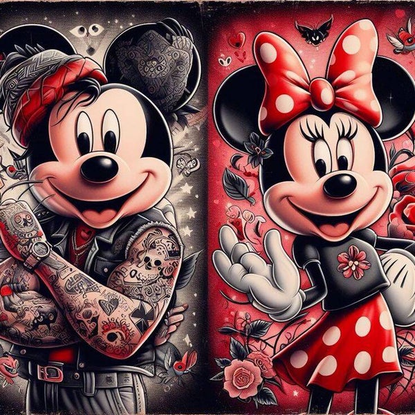 G-Goude minnie Mickey 20oz
