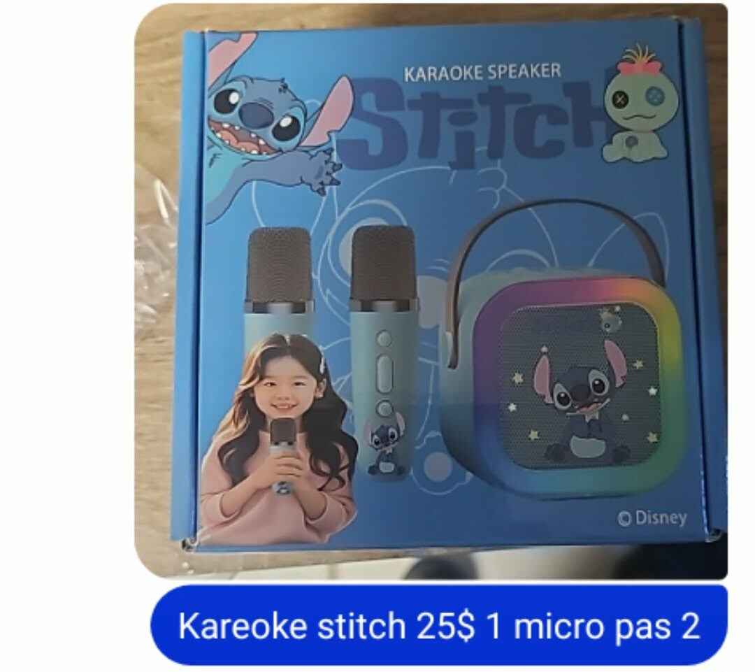 E- kareoke Bluetooth rechargeable micro