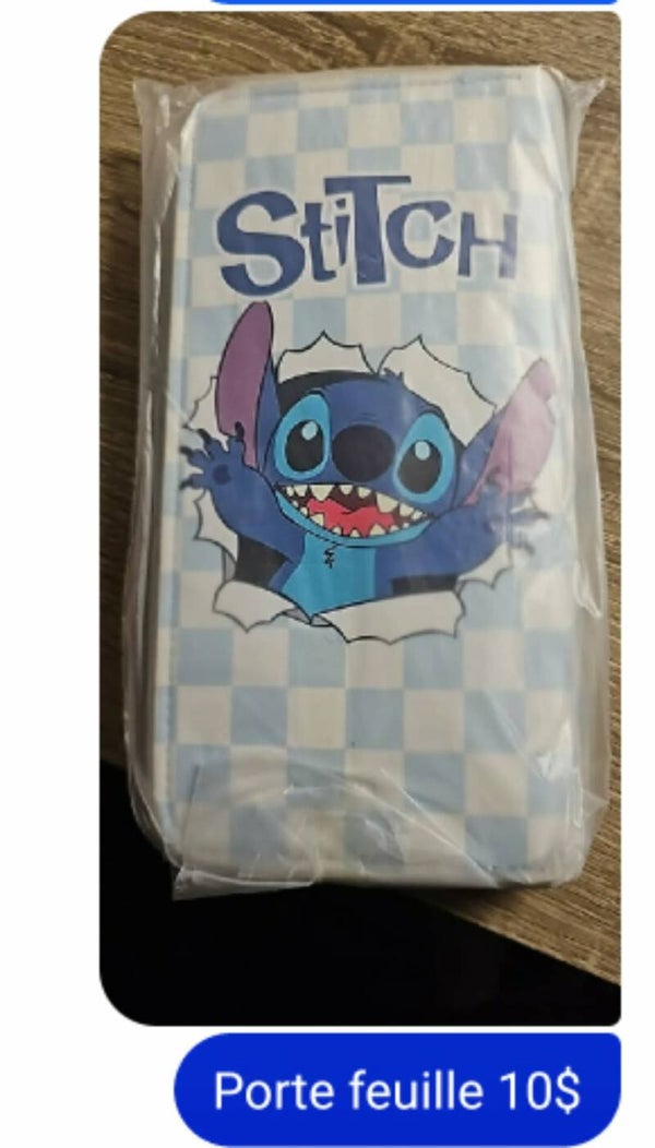 S-porte feuille stitch