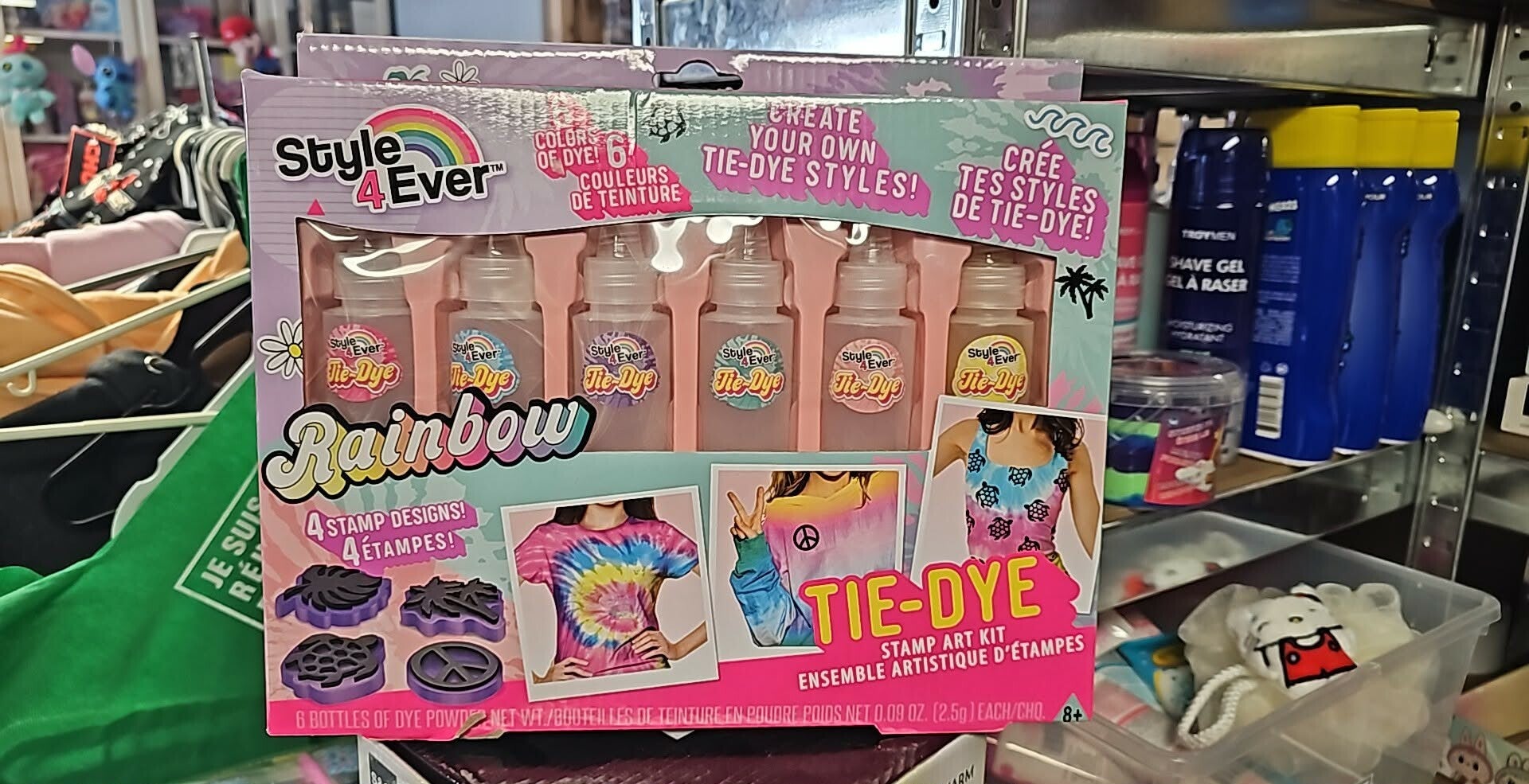 A-Tie-dye création vêtement jouet