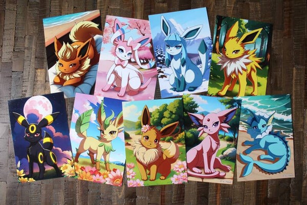 Eeveelutions Prints!