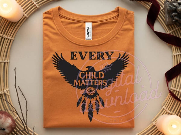 Every Child Matter Tshirt PNG Design