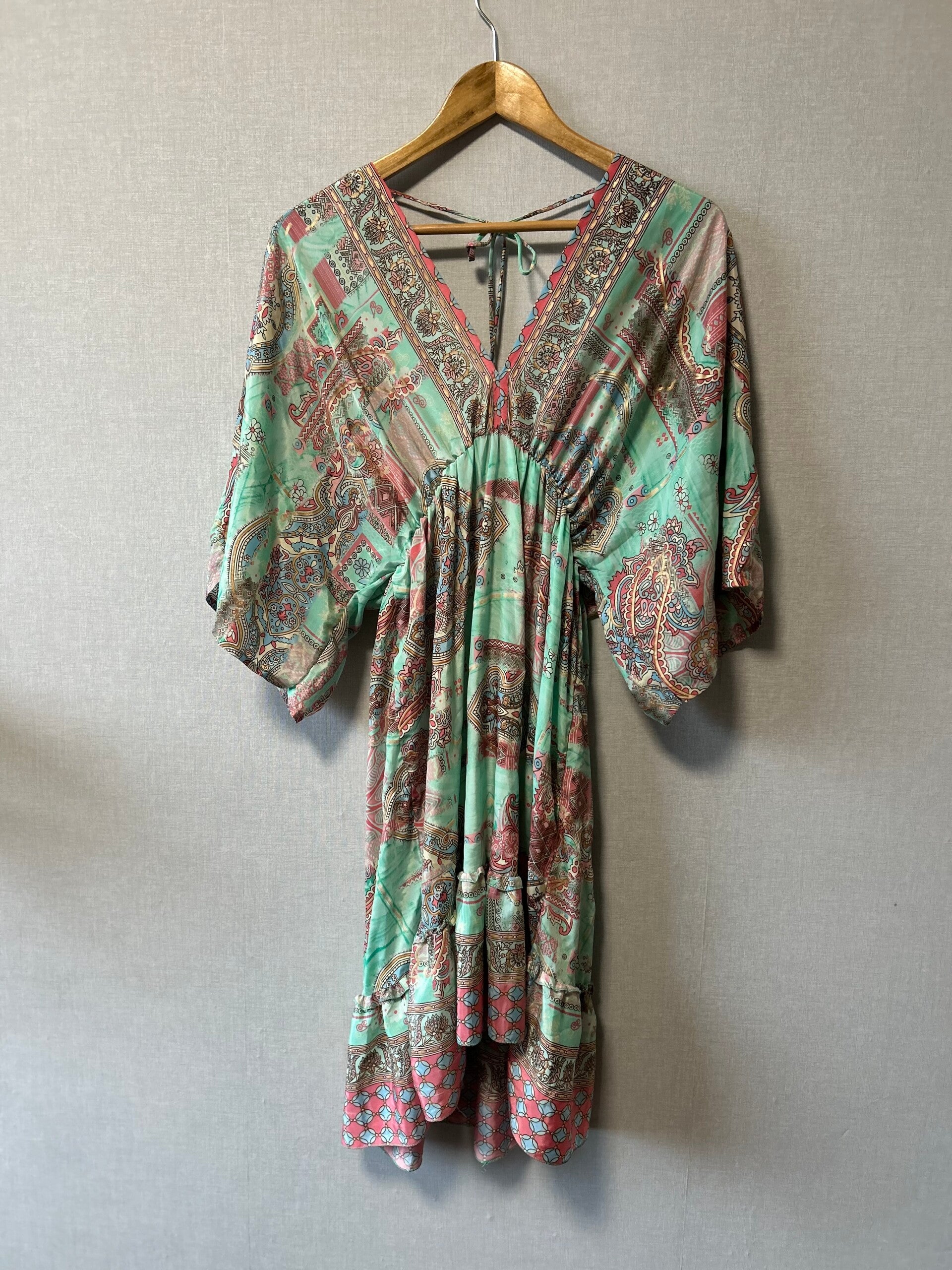 Ibiza jurk met print