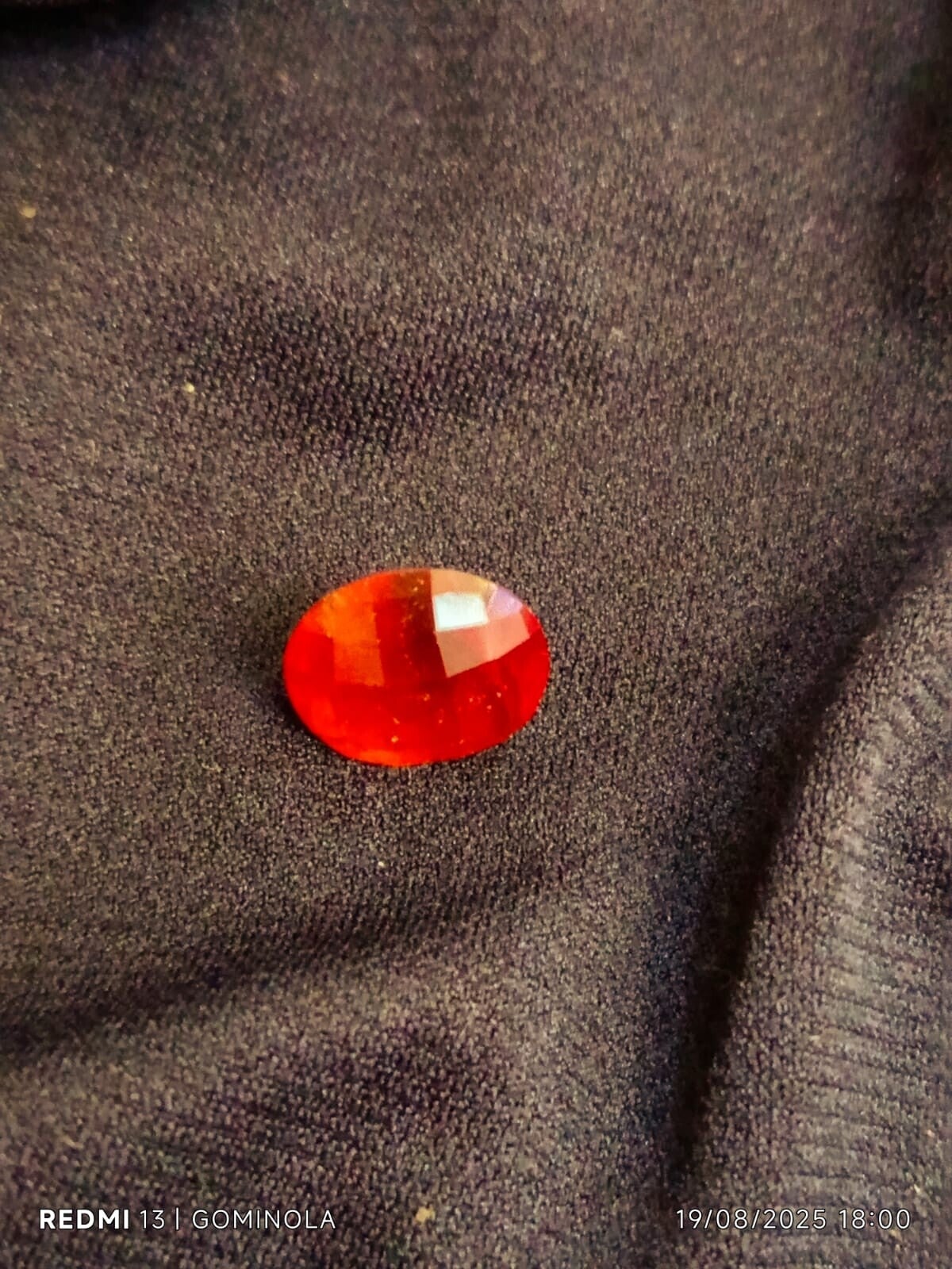 Spessartite garnet 12.7 carats