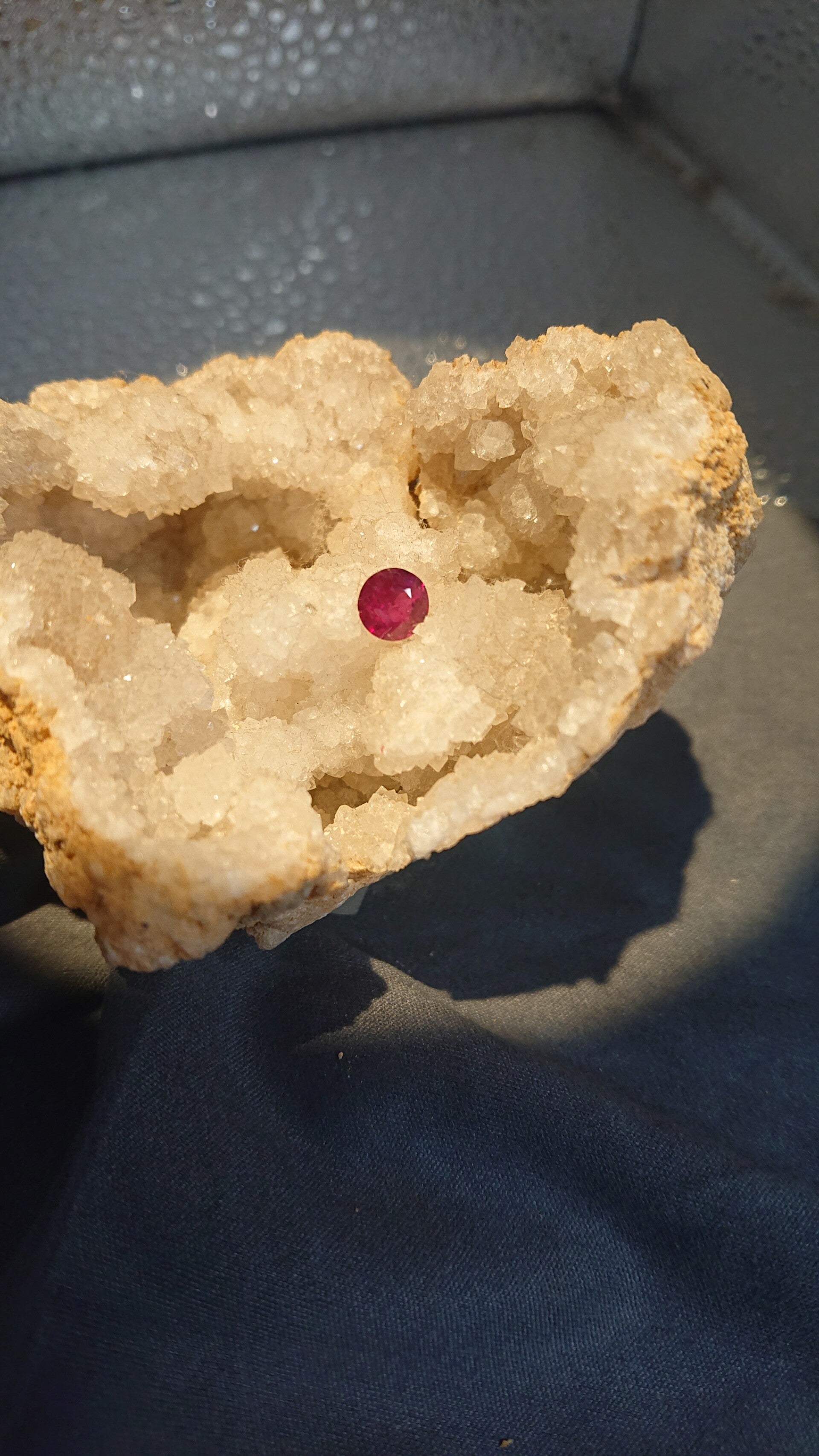 Pigeon Blood Ruby 0.75 cts