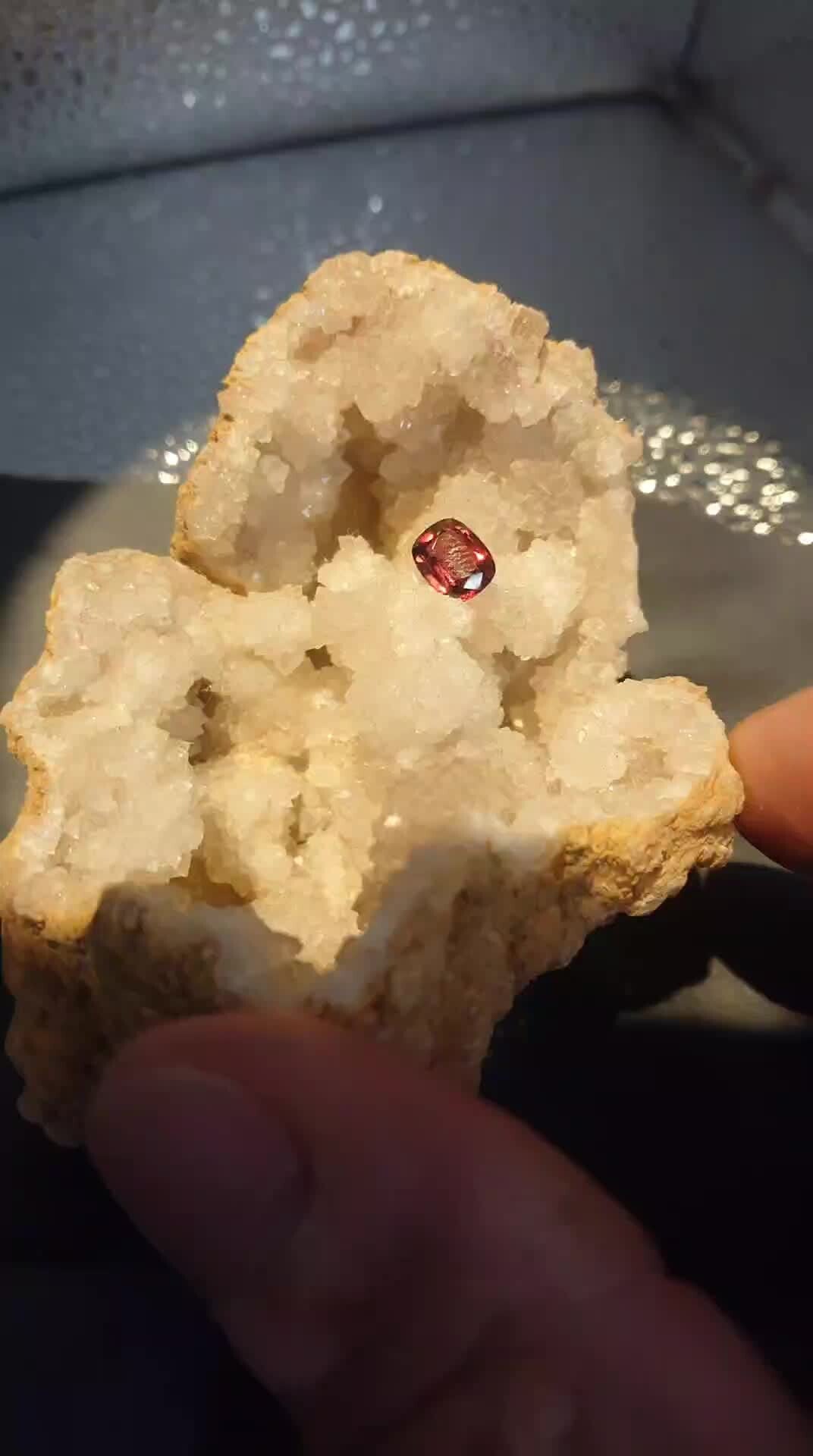 Padparascha Sapphire 1.65 cts NO HEAT