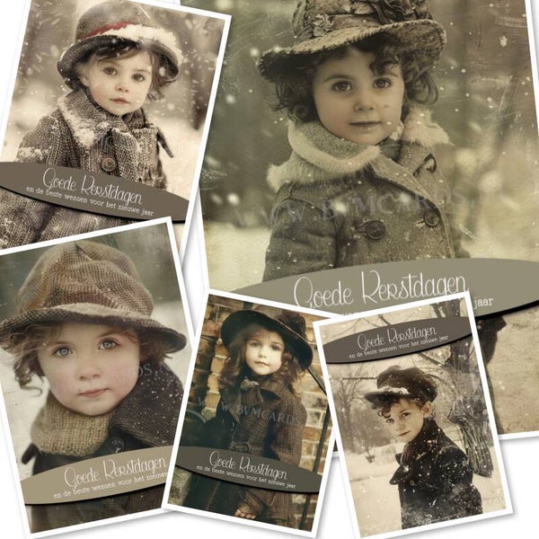 Set 2 Ansicht Assorti Goede Kerst