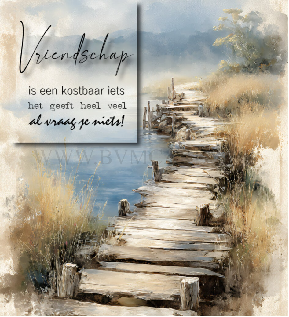 Wenskaart 12x13 - Steiger