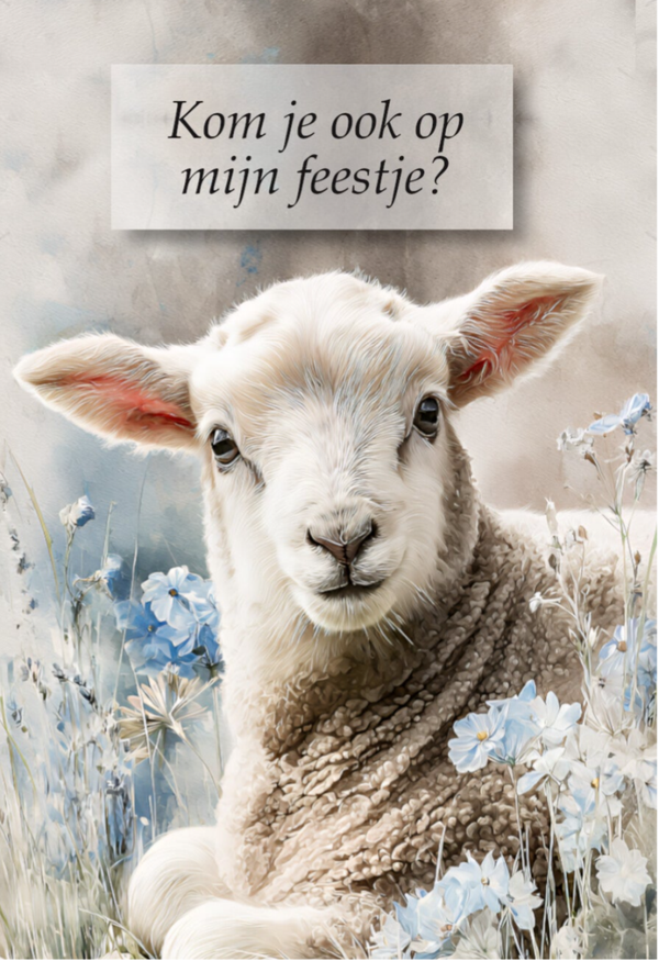 Kaartjes (5 stuks) Schaap
