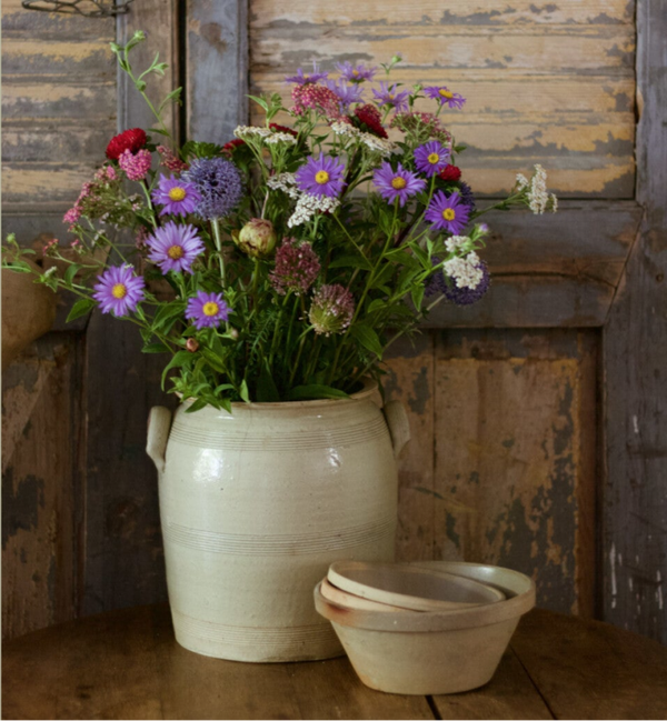 Wenskaart 12x13 - Pot bloem