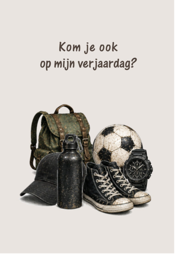 Kaartjes (5 stuks) Voetbal