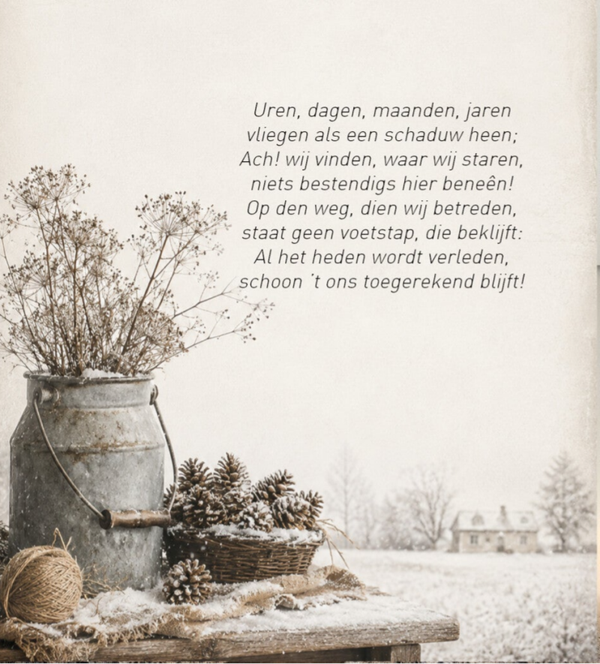 Set 20 Winters tafereel
