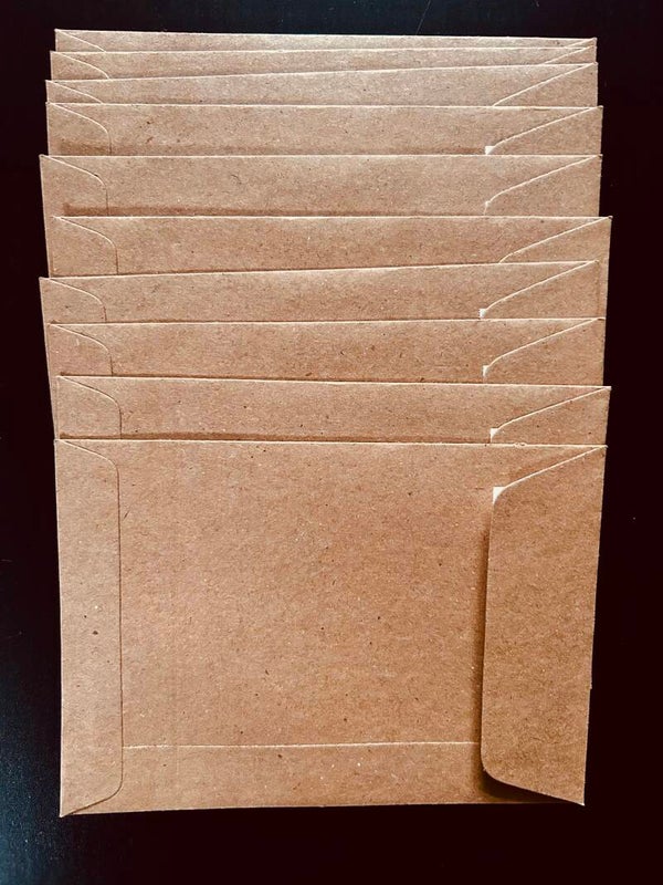 Kraft enveloppen (10 stuks)