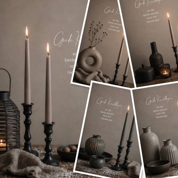 Set Ansicht Goede Kerst