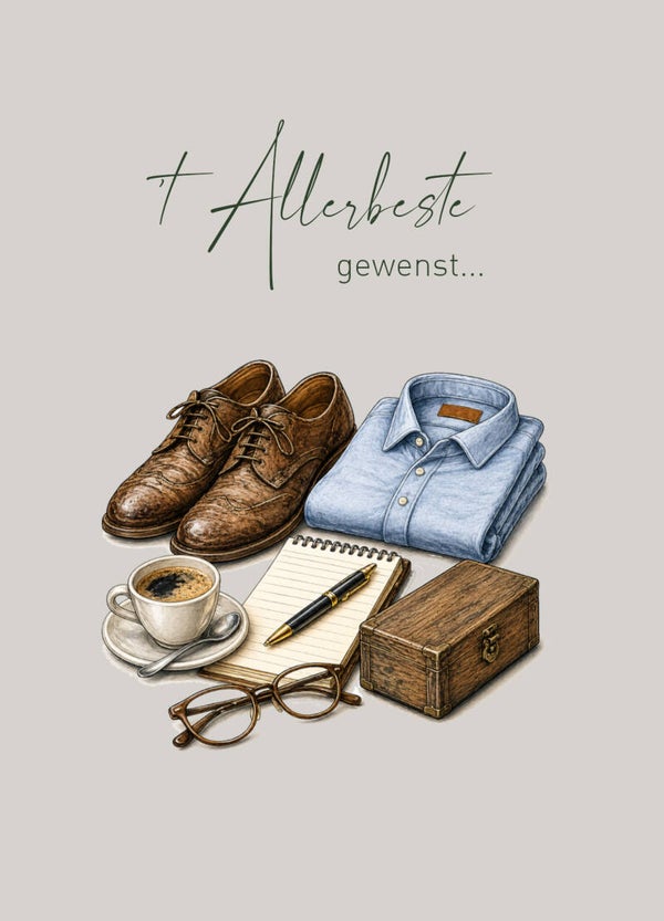 Ansichtkaart Allerbeste