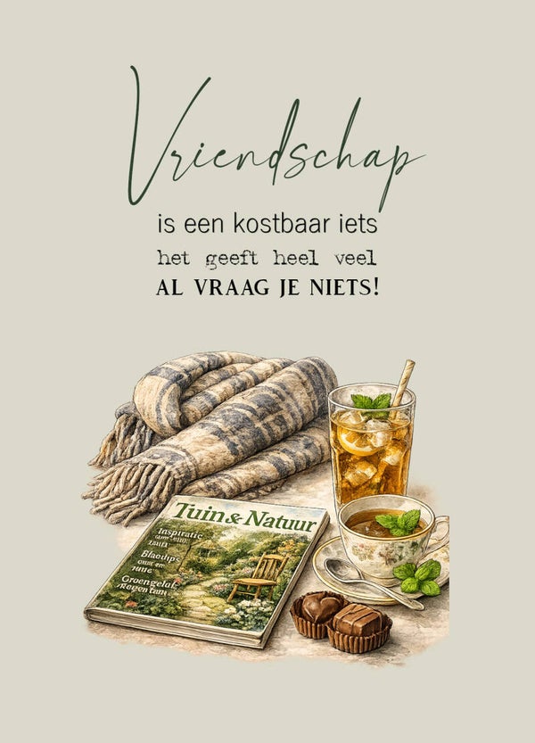 Ansichtkaart Vriendschap