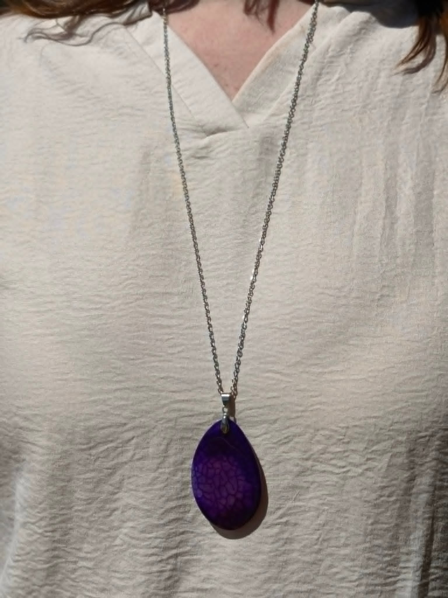 Agate violette