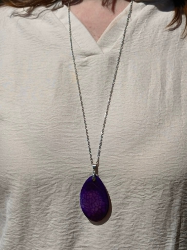 Agate violette