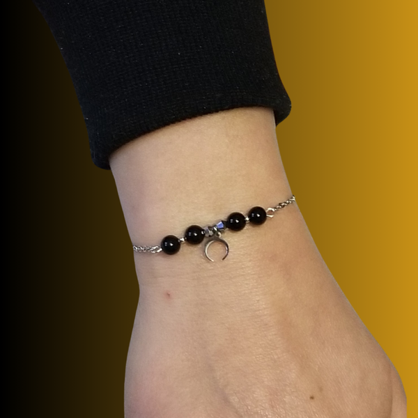 Bracelet chaine argenté