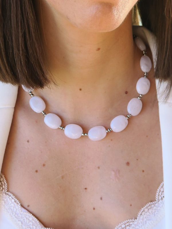 Collier Aurore argenté