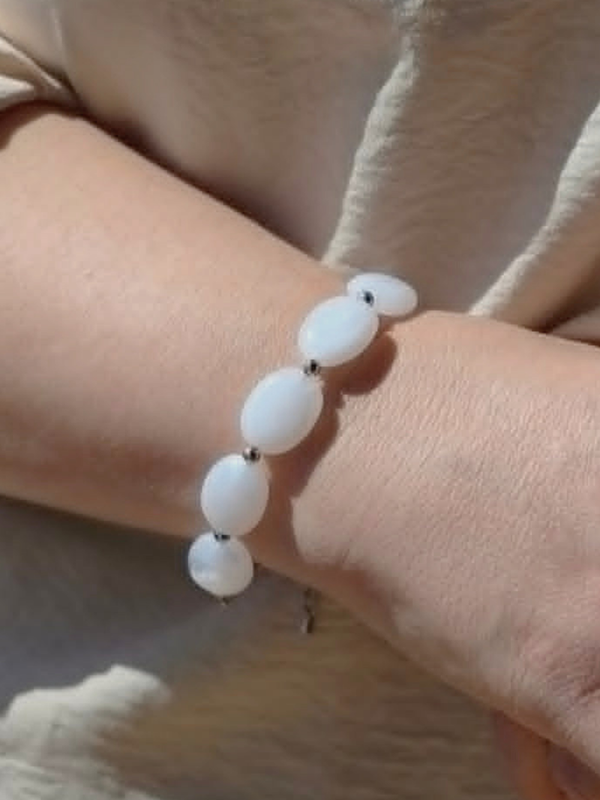 Bracelet Aurore argenté