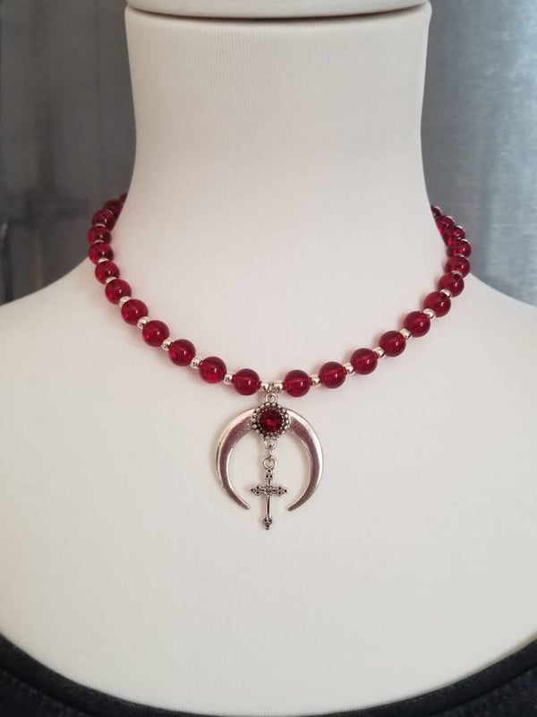 Ras de cou rouge