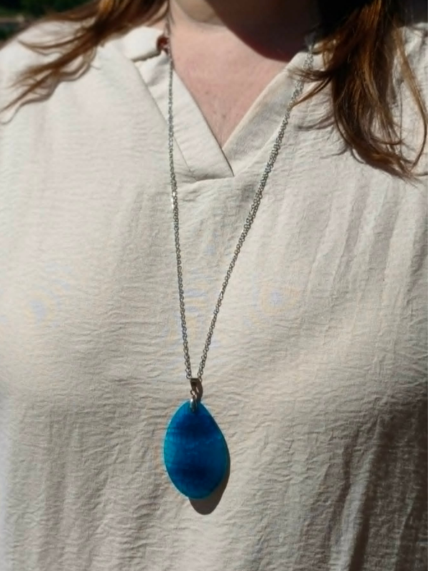 Agate bleue