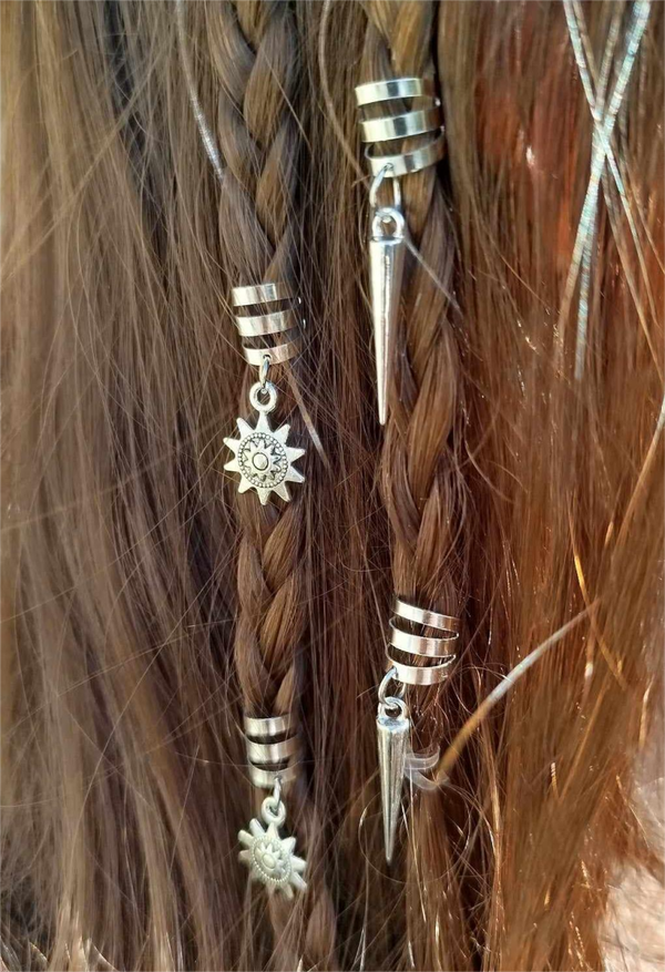 Perle de cheveux breloque