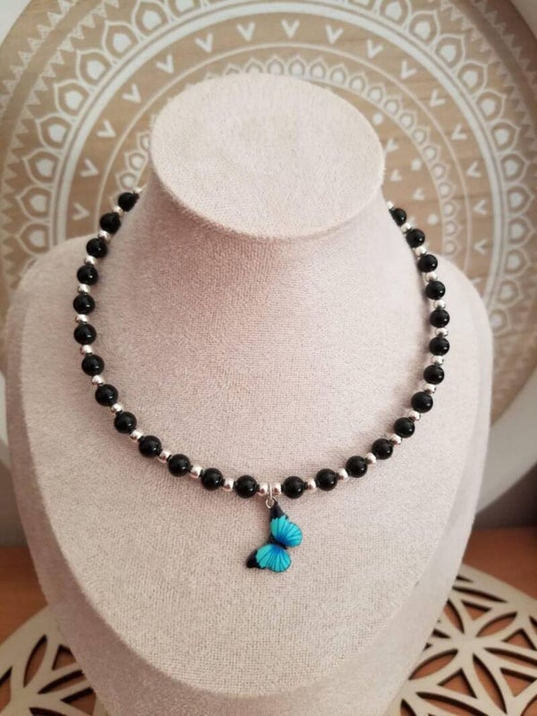 Collier papillon