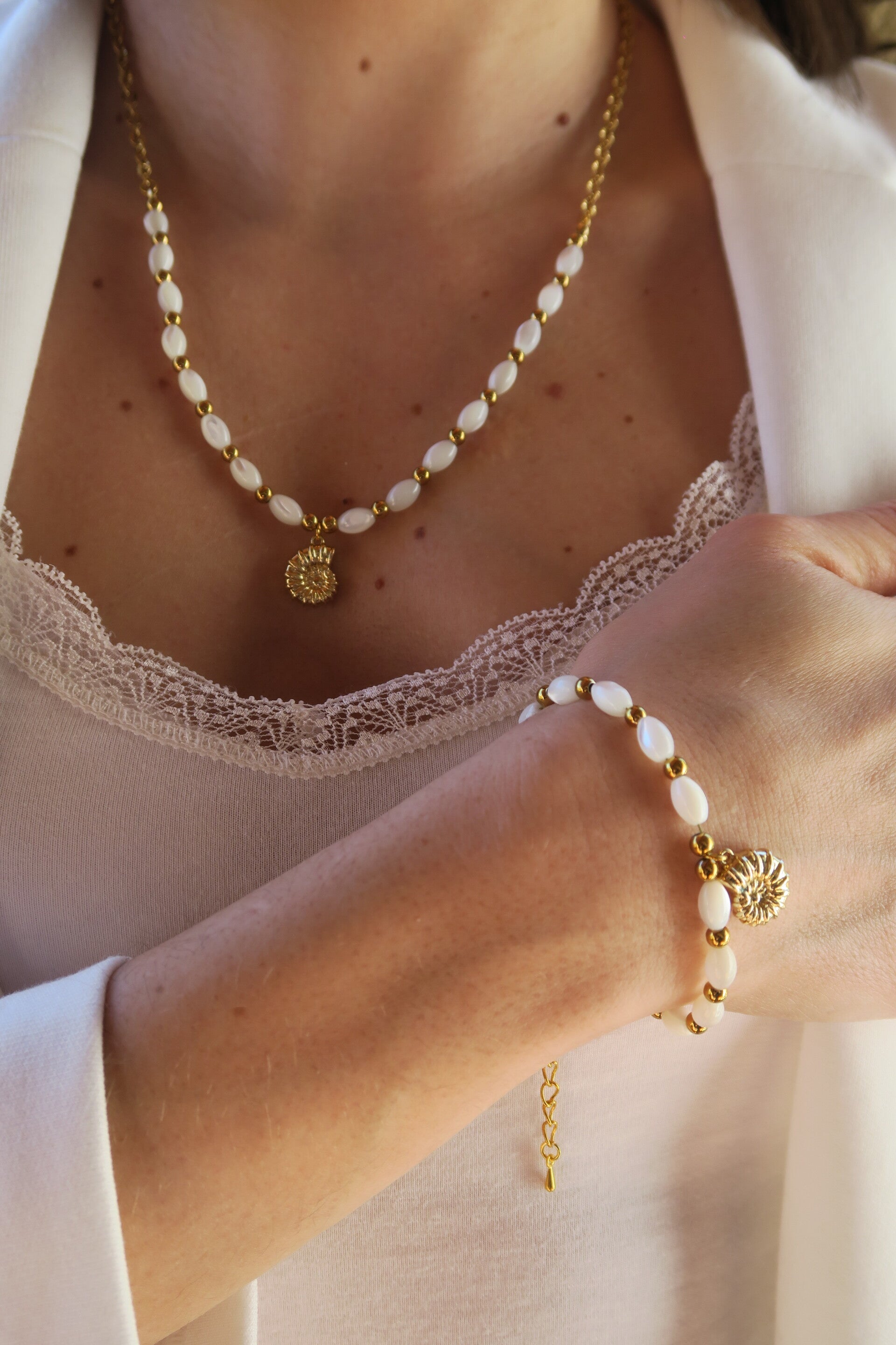 Parure Coquillage