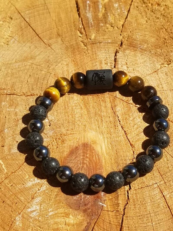 Bracelet astro lion